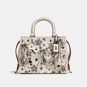 Coach Rogue with Wild Tea Rose, Chalk